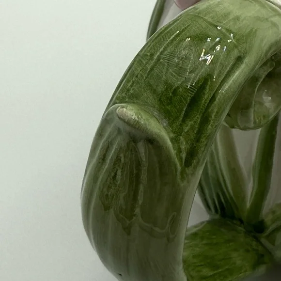 Floral Ceramic Vase with Multicolor Tulip Design - Picture 9 of 16